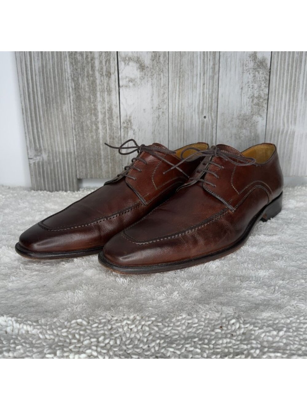 John W. Nordstrom Brown Leather Oxford Shoes Size 11 M